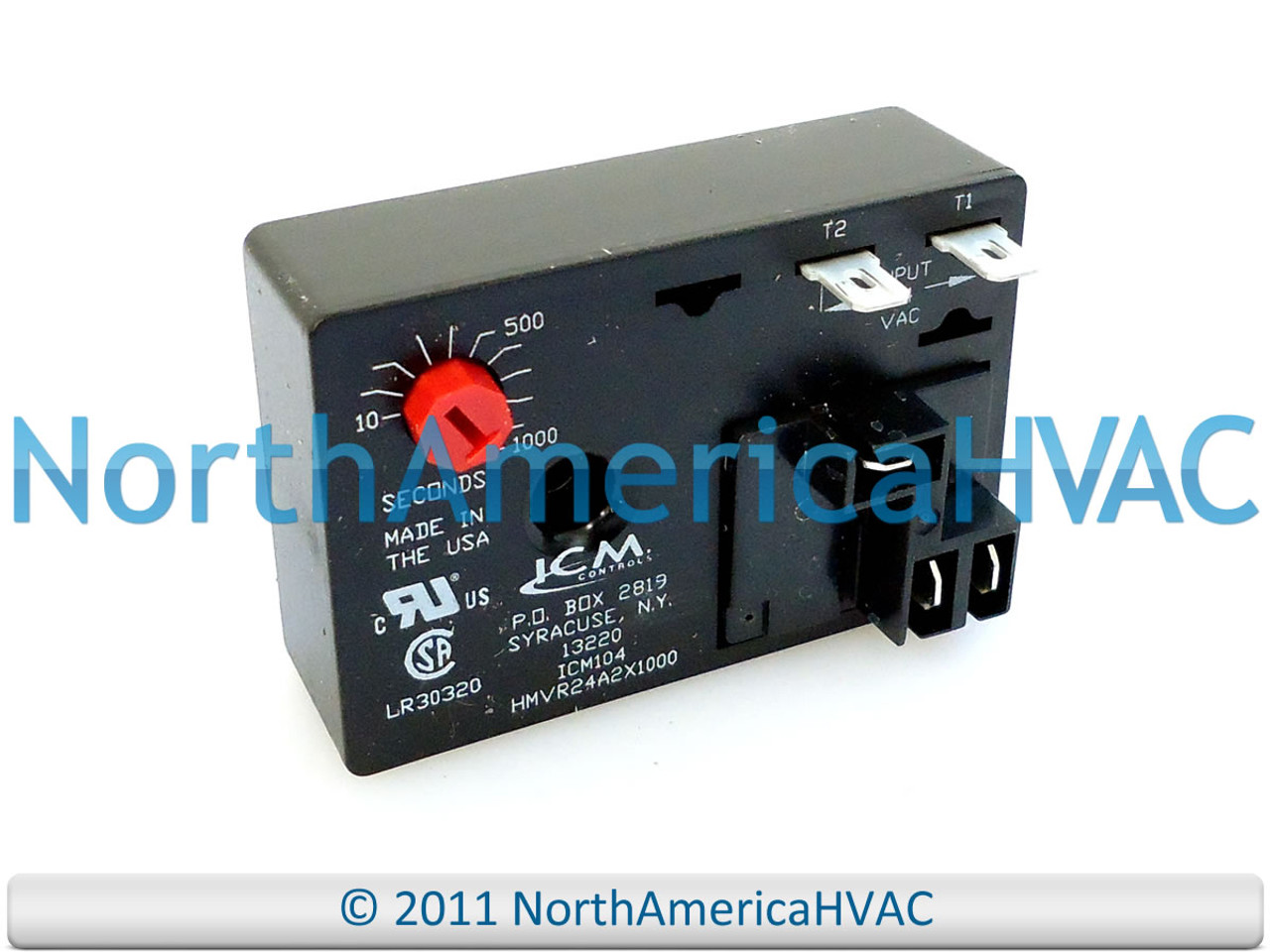 USA Delay On Make Control Relay Timer 10-1000 Sec HMVR24A2X1000